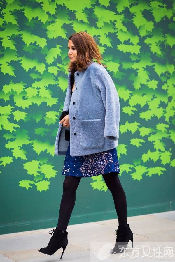 欧美街拍达人教你百变造型 一双短靴随便凹