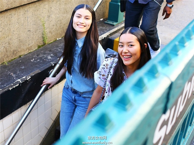 2013纽约时装周时尚达人街拍秀