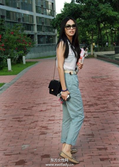 中国最好的街拍女王非姚晨莫属