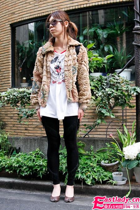 2012初春日本东京街拍 个性十足