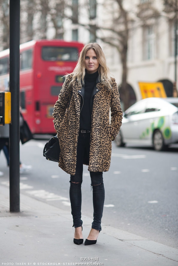 二月下旬欧美街头看时尚达人如何穿衣搭配