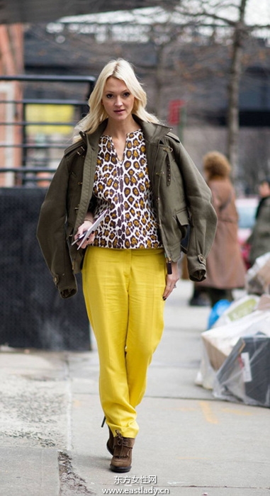 时尚达人伦敦街头秀精彩不容错过