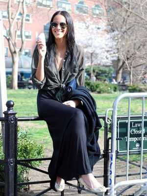 纽约街头潮人短打装上阵夏味十足