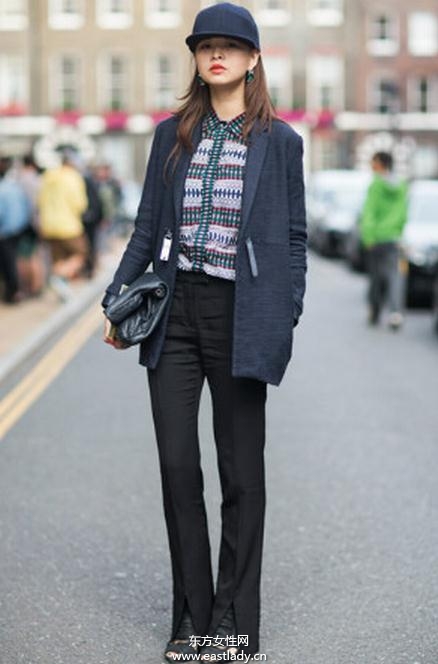 跟贝嫂维多利亚学穿喇叭裤