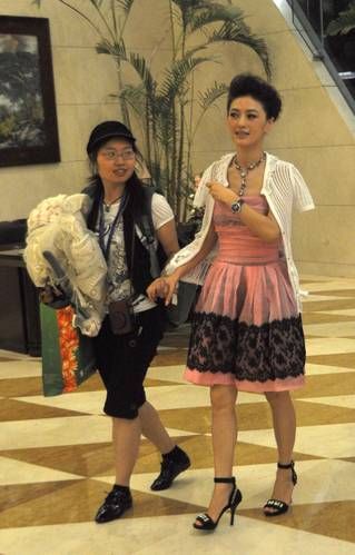 国内女星街拍各领风骚