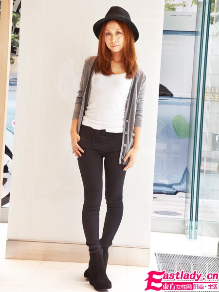 日本街拍 看日本潮女如何穿出个性牛仔裤