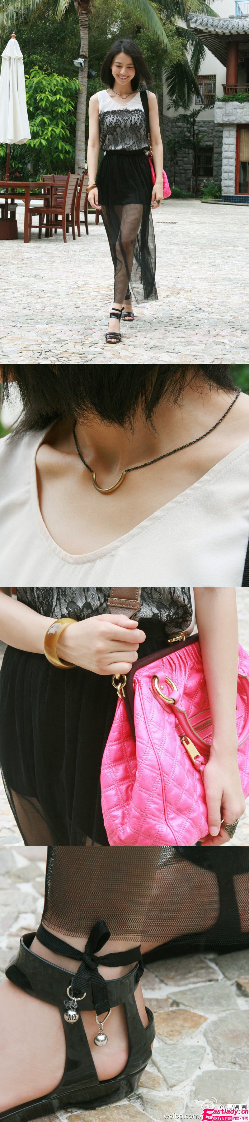 高圆圆八月街拍 展现欧美女神范儿