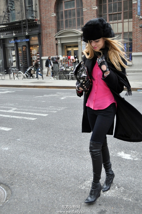 欧美潮人们今春潮搭有爱又养眼