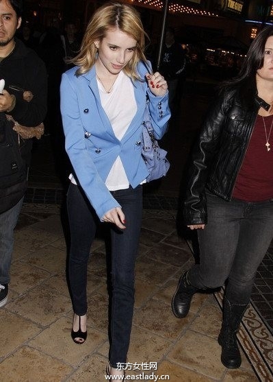 欧美街头明星们混搭出行彰显个性生活