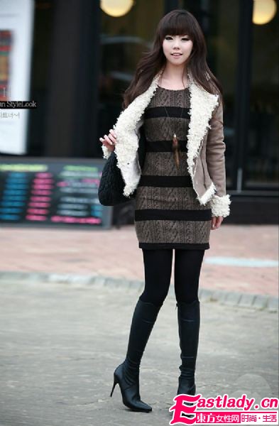 韩版大翻领外套 让美丽浑然天成