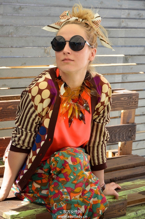 2013秋冬巴黎时装周场外街拍秀