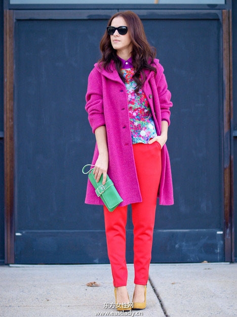 2013秋冬巴黎时装周场外街拍秀