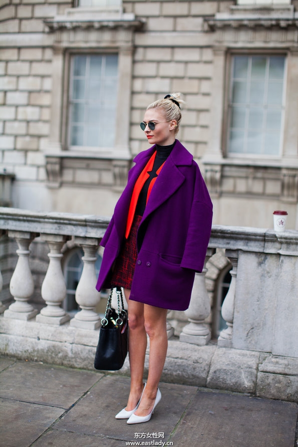 二月下旬欧美街头看时尚达人如何穿衣搭配