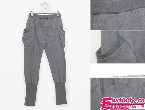 秋冬劲吹复古风 出街萝卜裤正当红