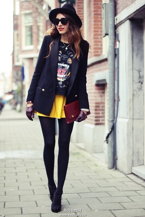 2013年2月初看欧美时尚达人如何春装搭配