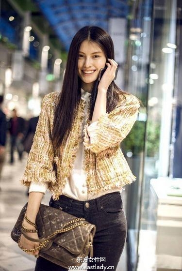 中国女模春夏街拍秀