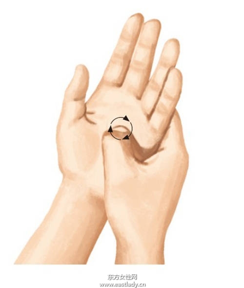 简单7步骤自我按摩 有助改善不孕症