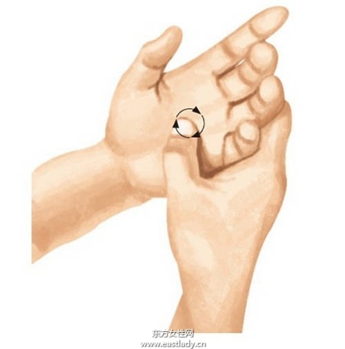 简单7步骤自我按摩 有助改善不孕症