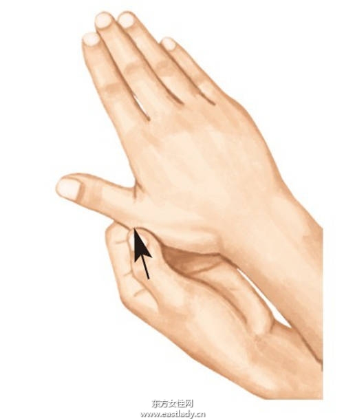 简单7步骤自我按摩 有助改善不孕症