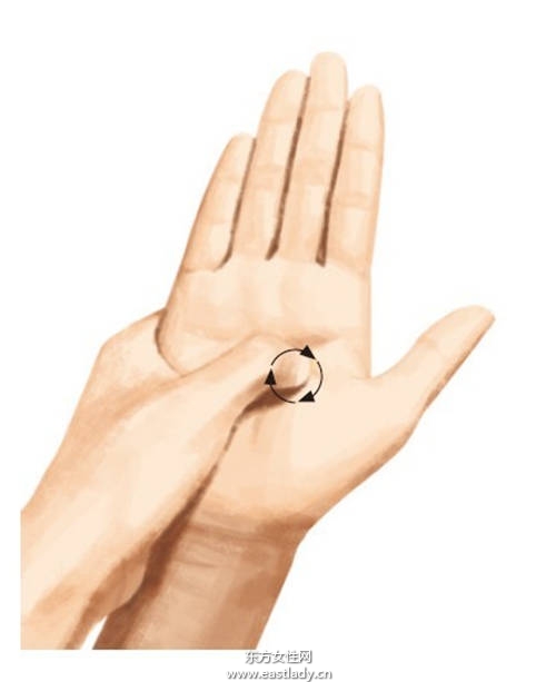 简单7步骤自我按摩 有助改善不孕症