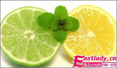 柠檬泡水 喝出瘦美人