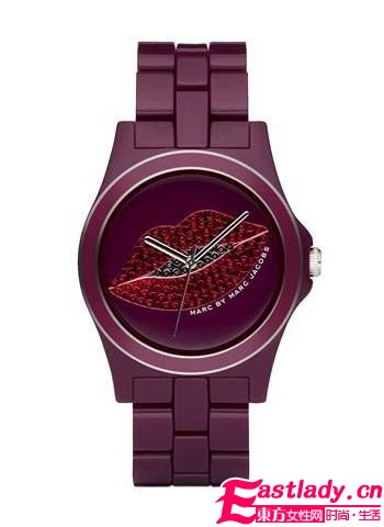 意态撩人玩味十足 Marc推出烈焰红唇腕表系列