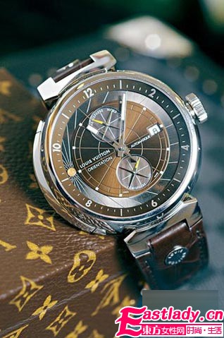 黑色迷情 LV推出圣诞情侣腕表