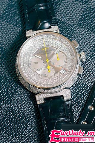 黑色迷情 LV推出圣诞情侣腕表