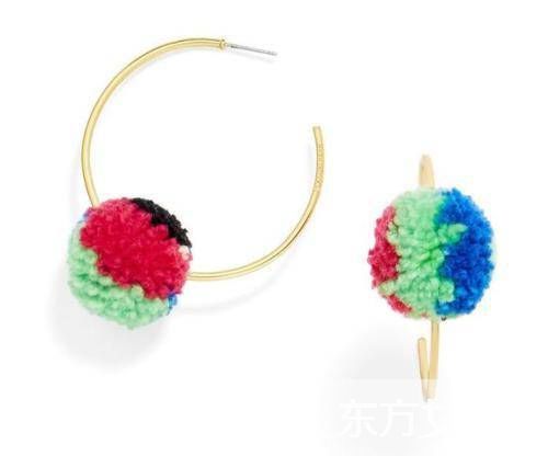 范爷又先行 范冰冰戴的毛球耳坠可是今夏最热款