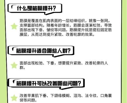 筋膜提升